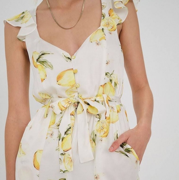 NWT  Limonada Jumpsuit by For Love & Lemons  Size Large - Picture 2 of 8